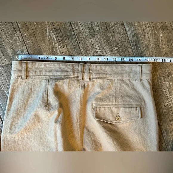 COS women’s regular chino trouser pants khaki jeans straight leg size 8 - Picture 9 of 10